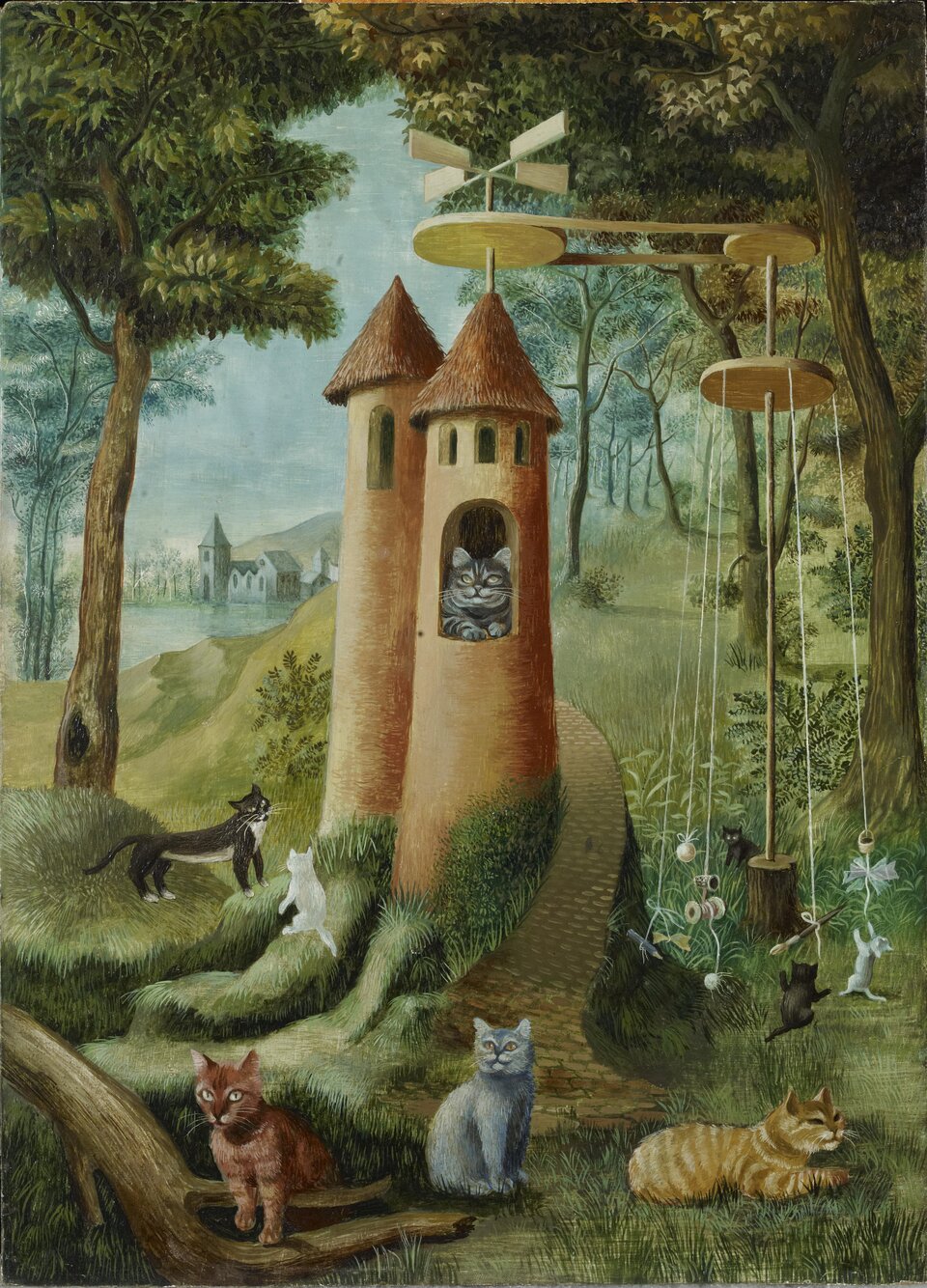 La Muestra De Remedios Varo En El Malba La Obra De La Surrealista   Remedios 20varo Para C3 Adso 20de 20los 20gatos 2c 201955  