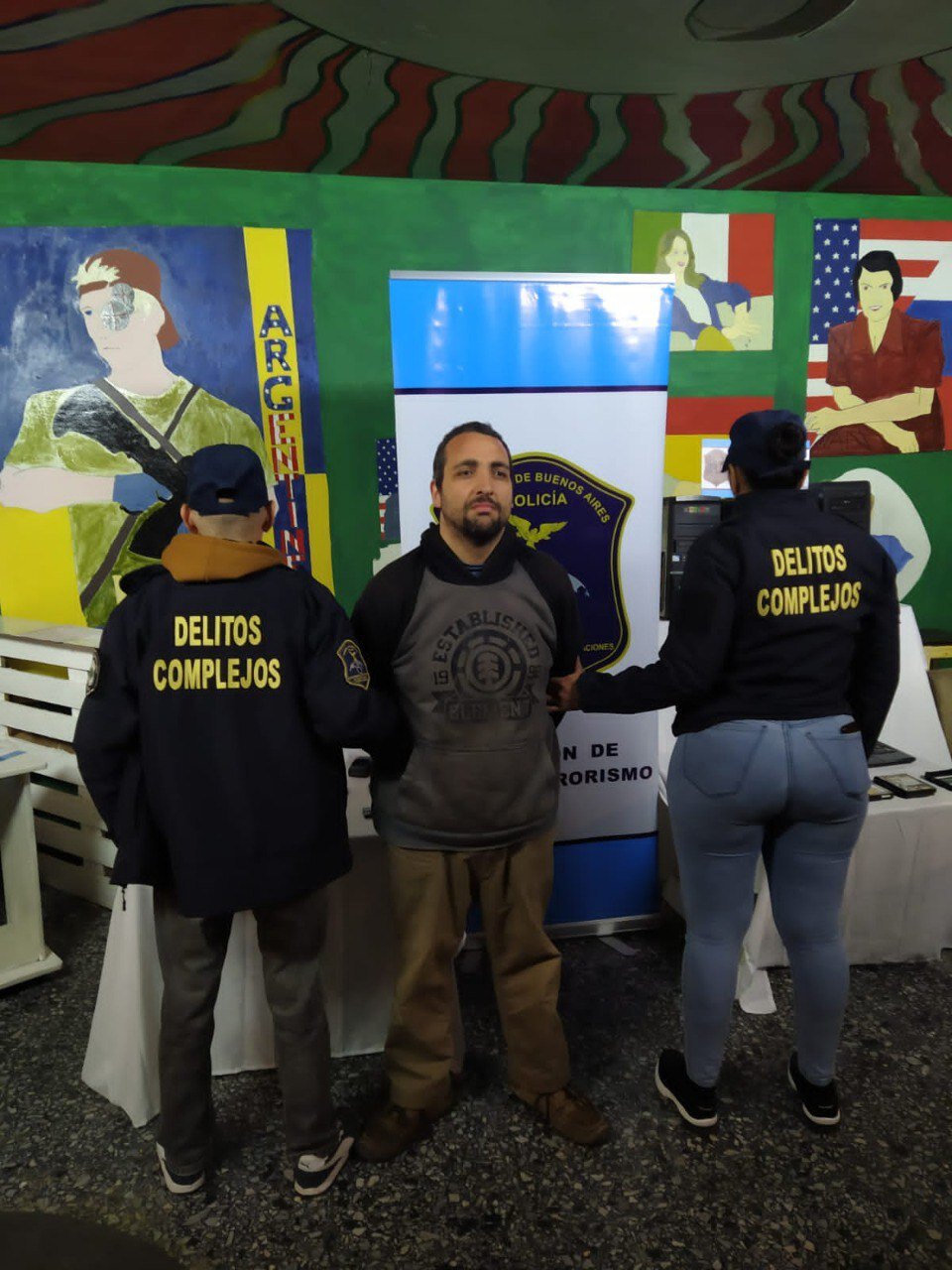 Detienen en La Plata a un militante de ultraderecha que reivindicó el atentado contra CFK