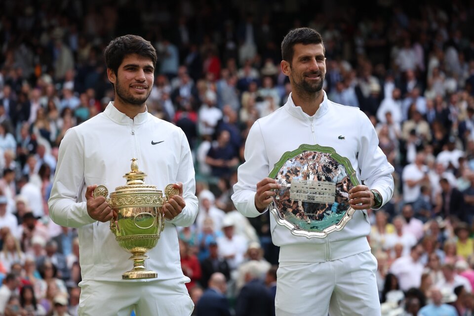Wimbledon: Alcaraz jugó un partidazo para vencer a Djokovic y adjudicarse el Grand Slam